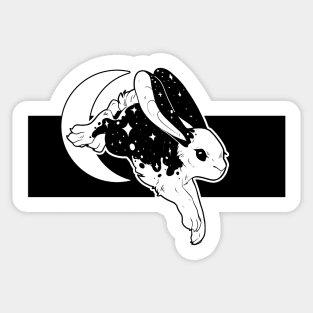 The moon rabbit Sticker